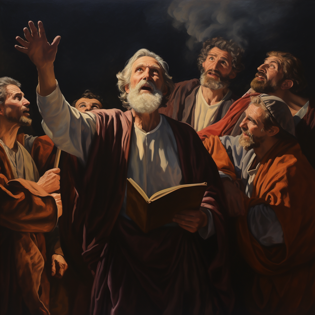 Disciples Preaching